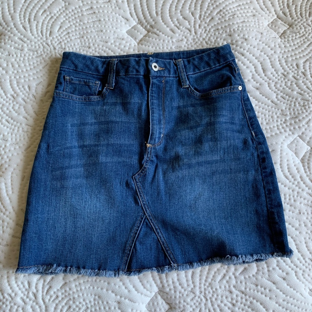 Jean Mini Skirt